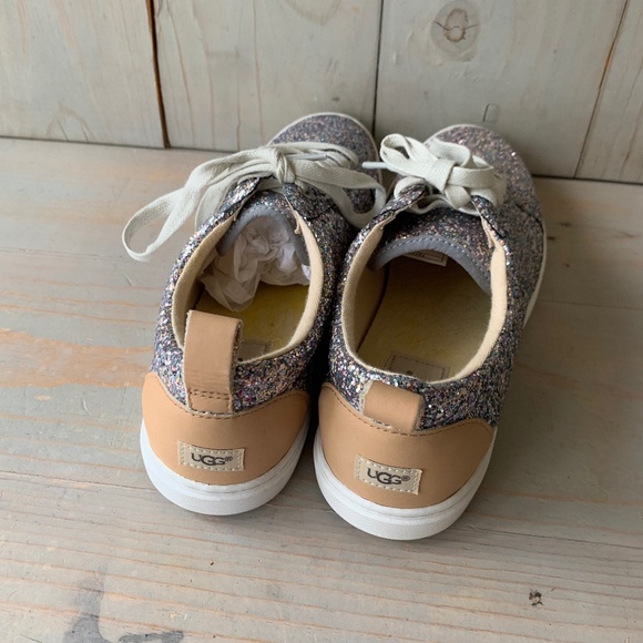 UGG KARINE CHUNKY GLITTER SILVER NEW - Picture 3 of 5